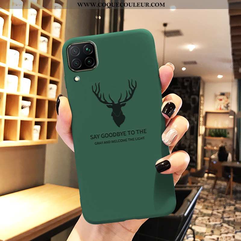 Housse Huawei P40 Lite Silicone Coque Étui, Étui Huawei P40 Lite Protection Tout Compris Noir