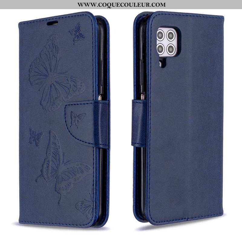 Étui Huawei P40 Lite Cuir Téléphone Portable Coque, Coque Huawei P40 Lite Protection Violet