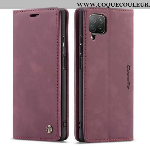 Coque Huawei P40 Lite Cuir Personnalité Nouveau, Housse Huawei P40 Lite Protection Créatif Bordeaux