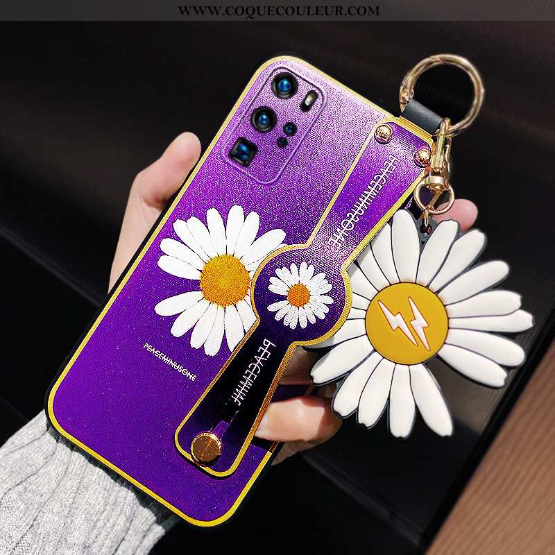 Étui Huawei P40 Pro Légère Petite Marguerite Incassable, Coque Huawei P40 Pro Fluide Doux Protection