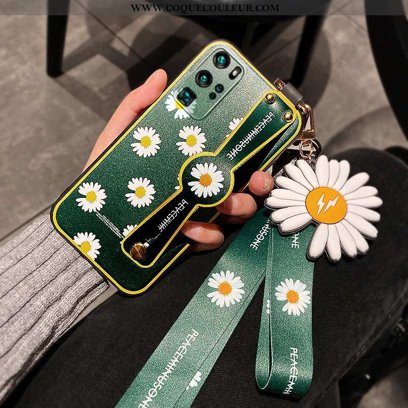 Étui Huawei P40 Pro Légère Petite Marguerite Incassable, Coque Huawei P40 Pro Fluide Doux Protection