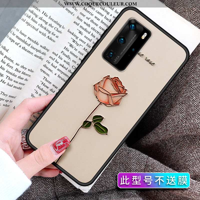 Étui Huawei P40 Pro Personnalité Incassable Délavé En Daim, Coque Huawei P40 Pro Créatif Tendance Be