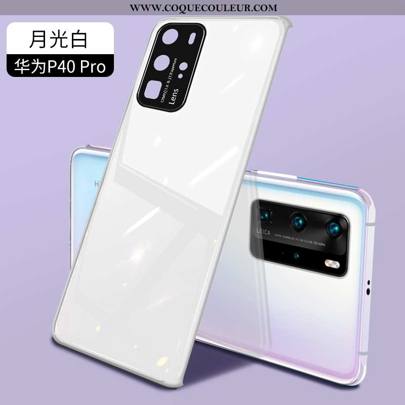 Étui Huawei P40 Pro Protection Téléphone Portable Nouveau, Coque Huawei P40 Pro Verre Armée Verte