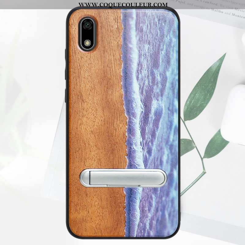 Housse Huawei Y5 2020 Modèle Fleurie Tout Compris 2020, Étui Huawei Y5 2020 Protection Bleu