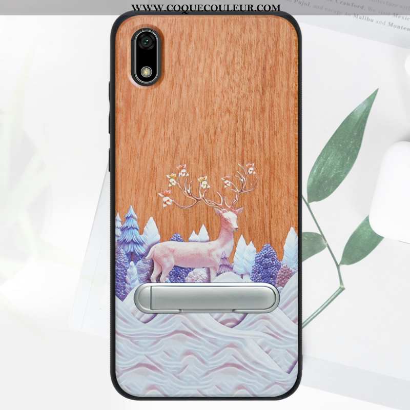 Housse Huawei Y5 2020 Modèle Fleurie Tout Compris 2020, Étui Huawei Y5 2020 Protection Bleu