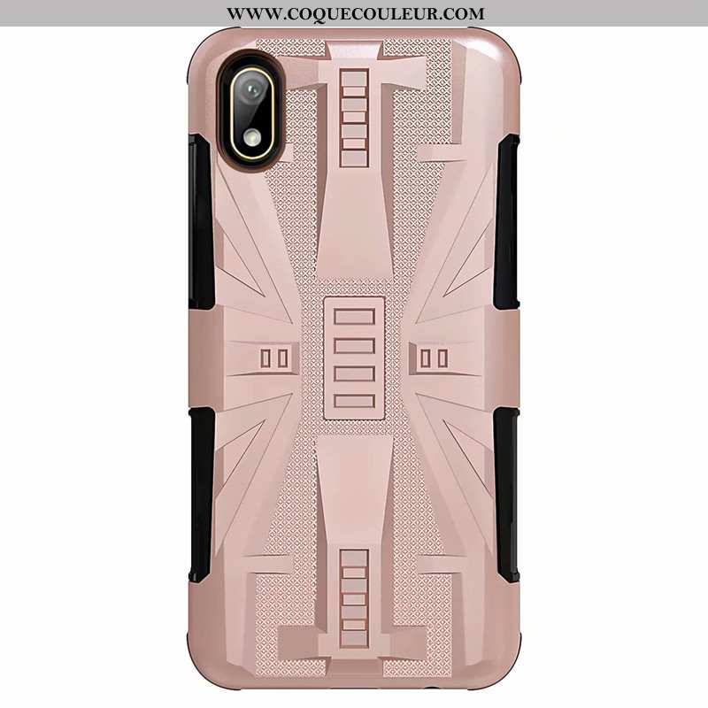 Coque Huawei Y5 2020 Difficile Téléphone Portable, Housse Huawei Y5 2020 Incassable Rose