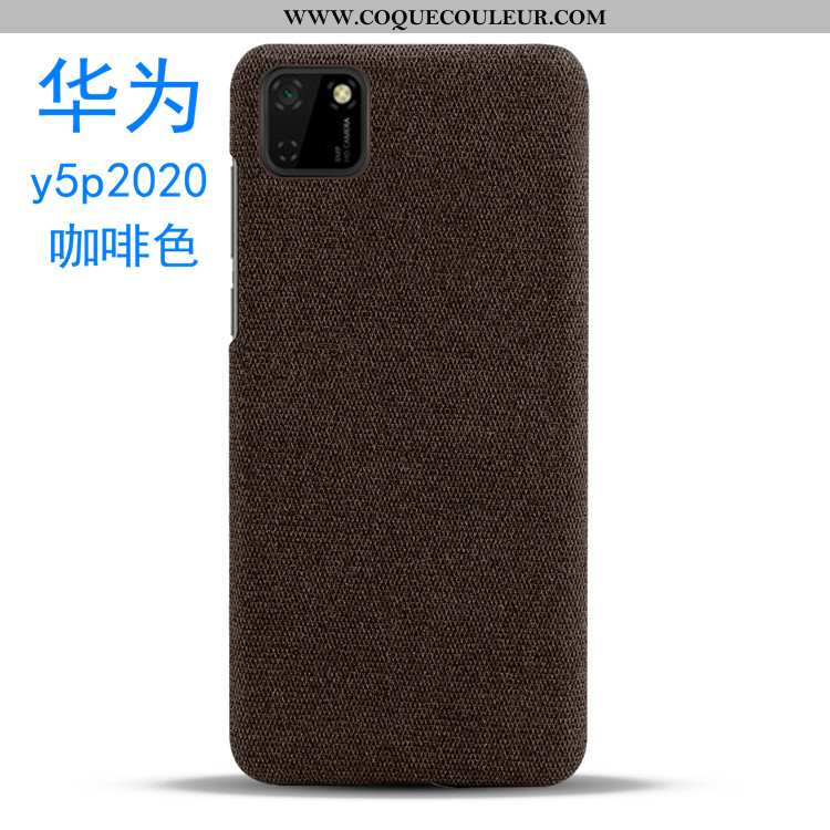 Étui Huawei Y5p Modèle Fleurie Légère Légères, Coque Huawei Y5p Protection Gris