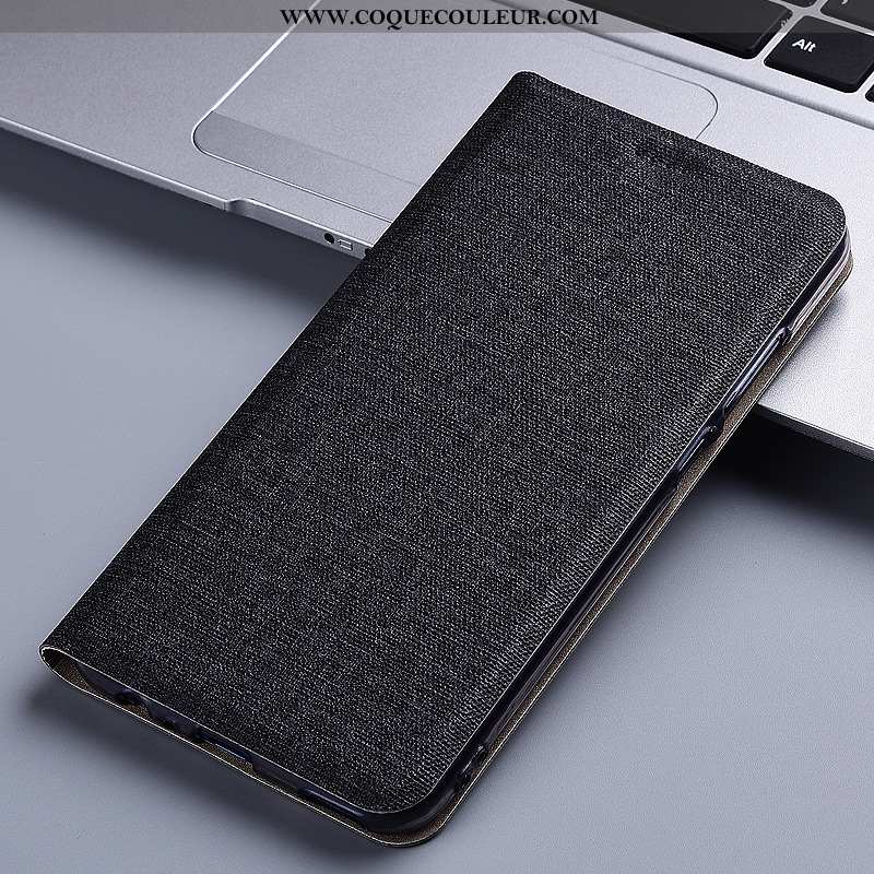 Coque Huawei Y6 2020 Protection 2020 Lin, Housse Huawei Y6 2020 Cuir Téléphone Portable Gris