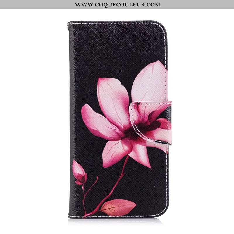 Coque Huawei Y6 2020 Protection Violet Étui, Housse Huawei Y6 2020 Cuir 2020