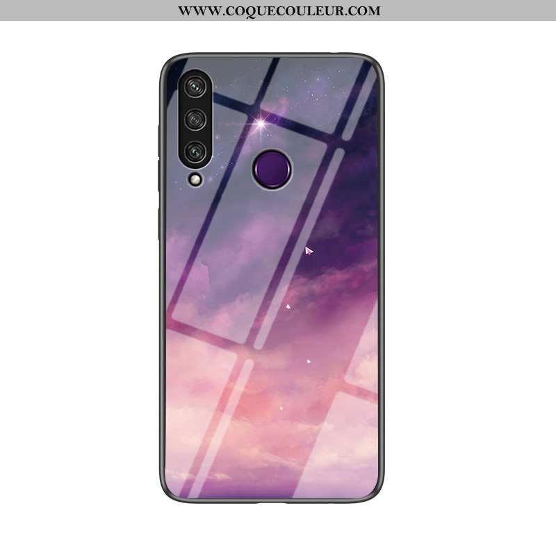 Étui Huawei Y6p Tendance Amoureux Noir, Coque Huawei Y6p Fluide Doux Incassable Noir