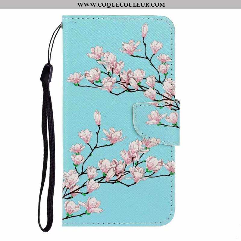 Housse Huawei Y6s Protection 2020 Carte, Étui Huawei Y6s Dessin Animé Téléphone Portable Bleu