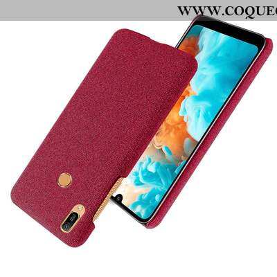 Coque Huawei Y6s Protection Difficile Gris, Housse Huawei Y6s Délavé En Daim Modèle Fleurie Gris