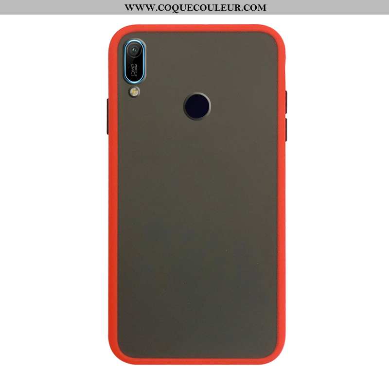 Étui Huawei Y6s Protection Incassable Rouge, Coque Huawei Y6s En Silicone Rouge