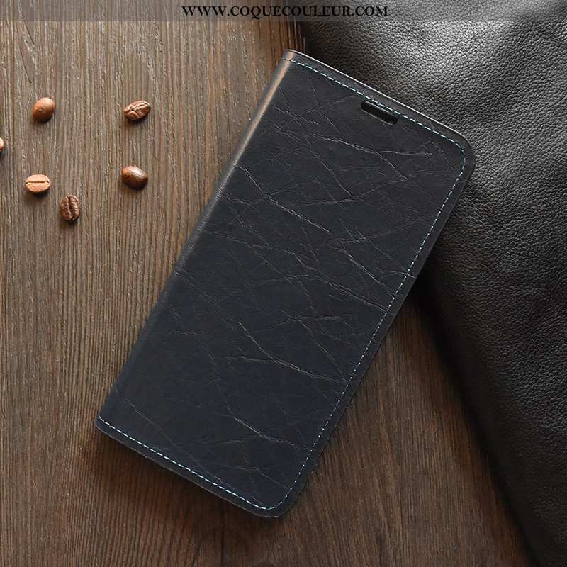 Étui Huawei Y6s Silicone Cuir Noir, Coque Huawei Y6s Protection Légère Noir