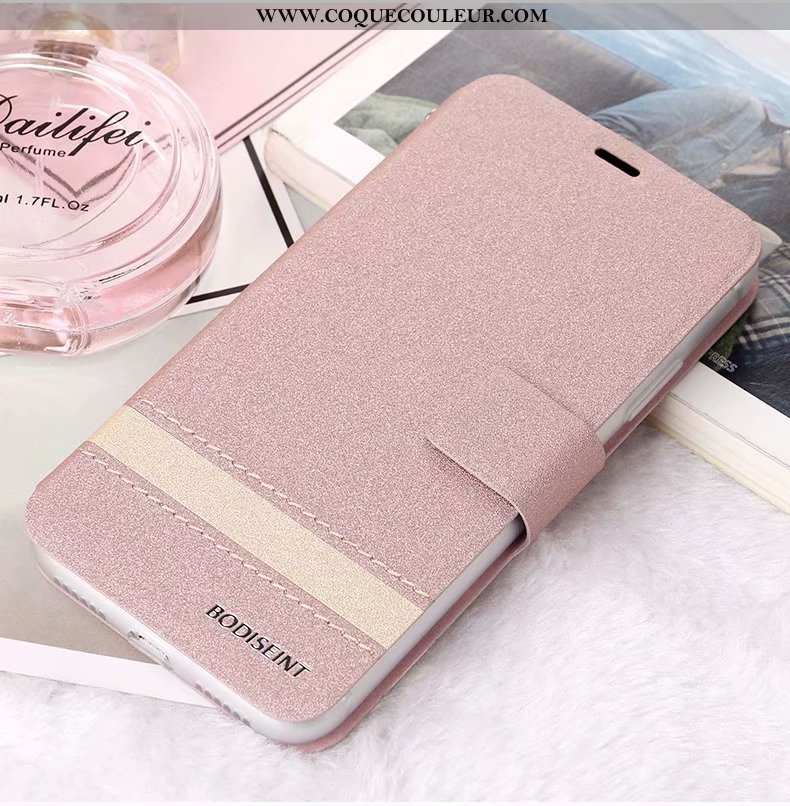 Étui Huawei Y7 2020 Cuir Protection, Coque Huawei Y7 2020 Fluide Doux Incassable Gris