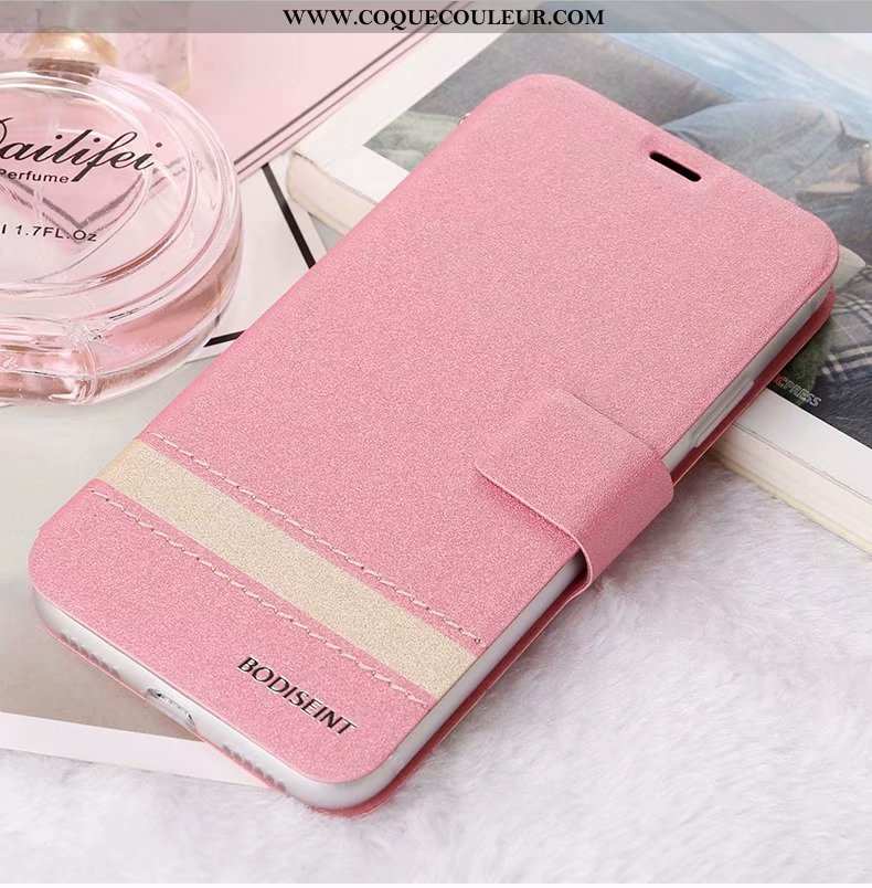 Étui Huawei Y7 2020 Cuir Protection, Coque Huawei Y7 2020 Fluide Doux Incassable Gris