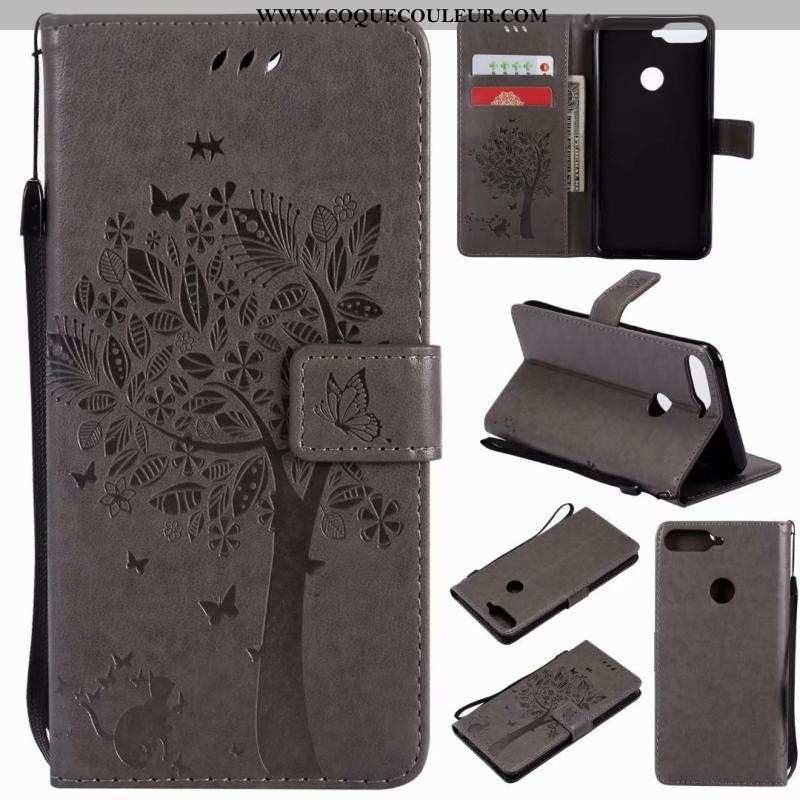 Étui Huawei Y7 2020 Protection Fluide Doux, Coque Huawei Y7 2020 Cuir 2020 Verte