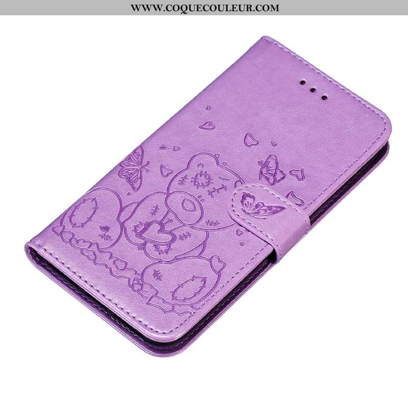 Housse Huawei Y7 2020 Imprimé Rose Dessin Animé, Étui Huawei Y7 2020 Protection 2020