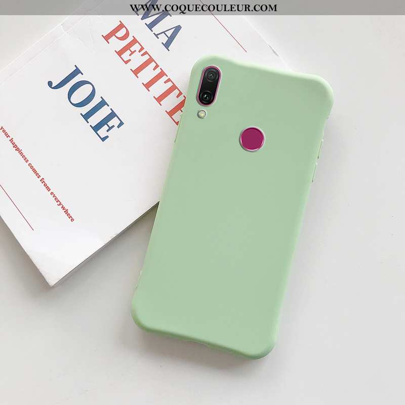 Coque Huawei Y7 2020 Silicone Tout Compris 2020, Housse Huawei Y7 2020 Protection Tendance Bleu Fonc