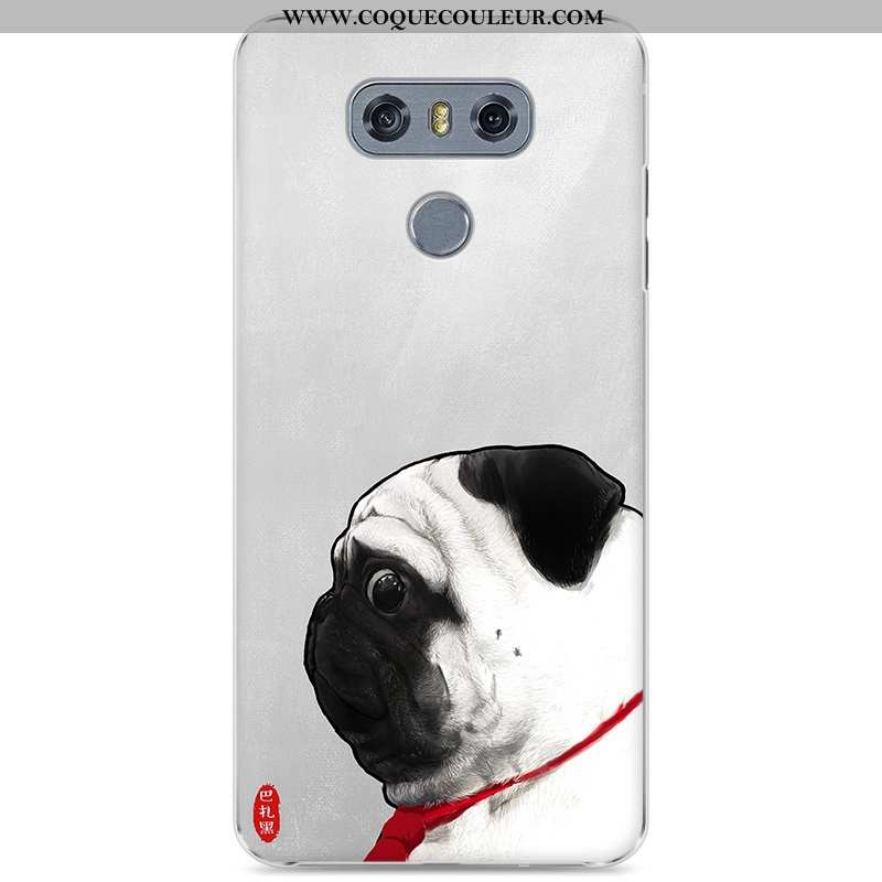 Coque Lg G6 Créatif Étui Rouge, Housse Lg G6 Protection Incassable Rouge