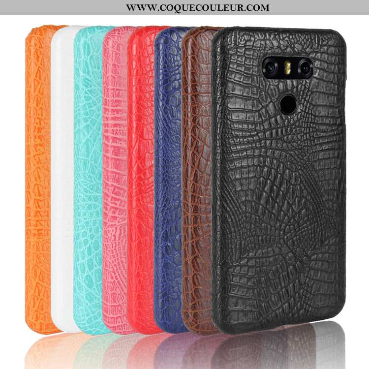 Housse Lg G6 Modèle Fleurie Téléphone Portable Étui, Étui Lg G6 Protection Noir