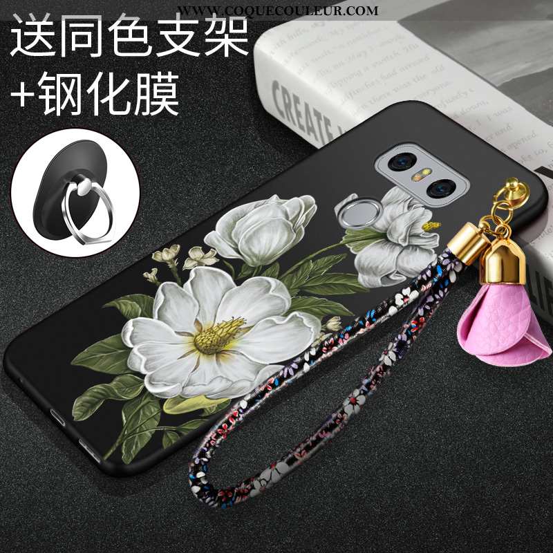 Coque Lg G6 Silicone Tout Compris Rouge, Housse Lg G6 Protection Tendance Rouge