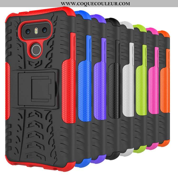 Housse Lg G6 Protection Modèle Fleurie Coque, Étui Lg G6 Créatif Téléphone Portable Noir