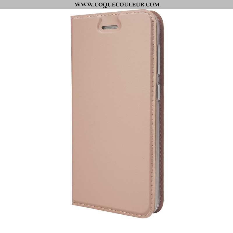 Étui Lg G7 Thinq Légère Incassable Téléphone Portable, Coque Lg G7 Thinq Cuir Rose