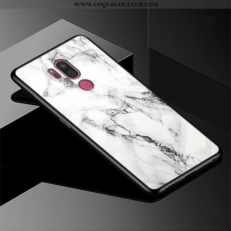 Housse Lg G7 Thinq Protection Incassable Mode, Étui Lg G7 Thinq Verre Violet