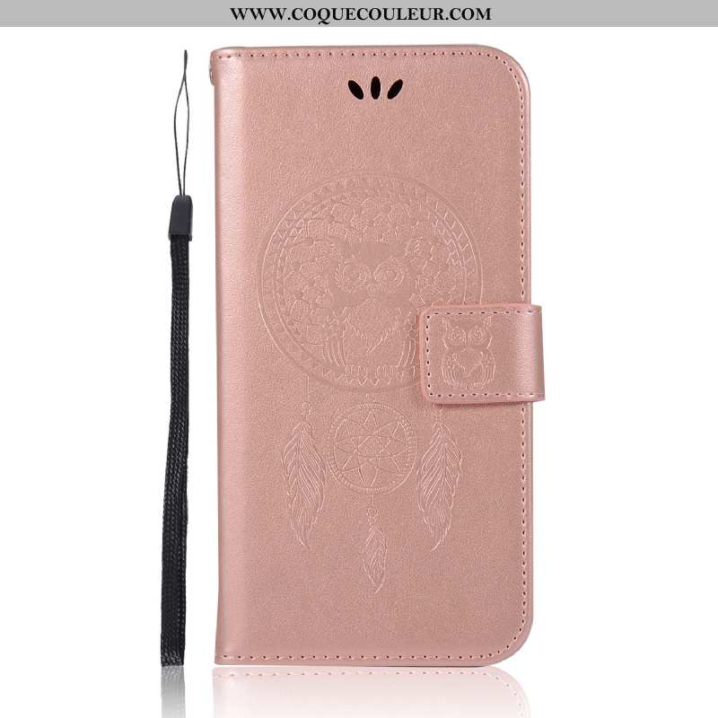 Étui Lg G7 Thinq Fluide Doux Incassable Housse, Coque Lg G7 Thinq Protection Rose