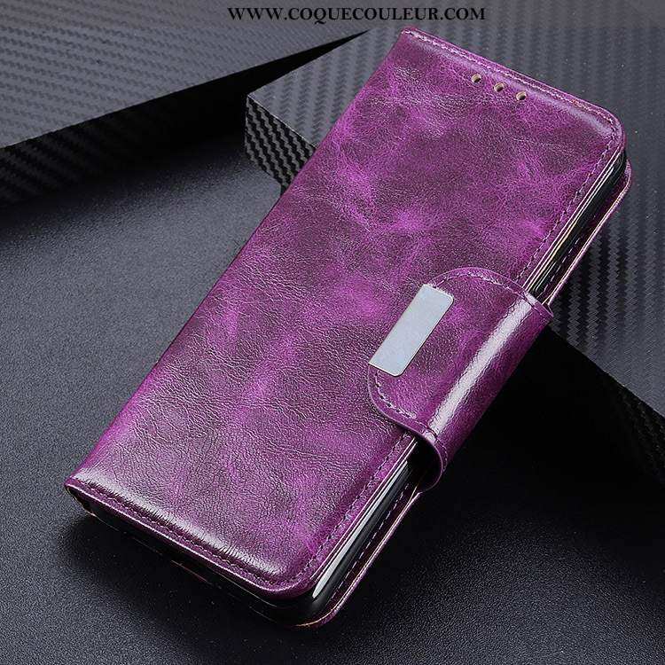 Étui Lg Q Stylus Modèle Fleurie Nouveau Violet, Coque Lg Q Stylus Téléphone Portable Violet