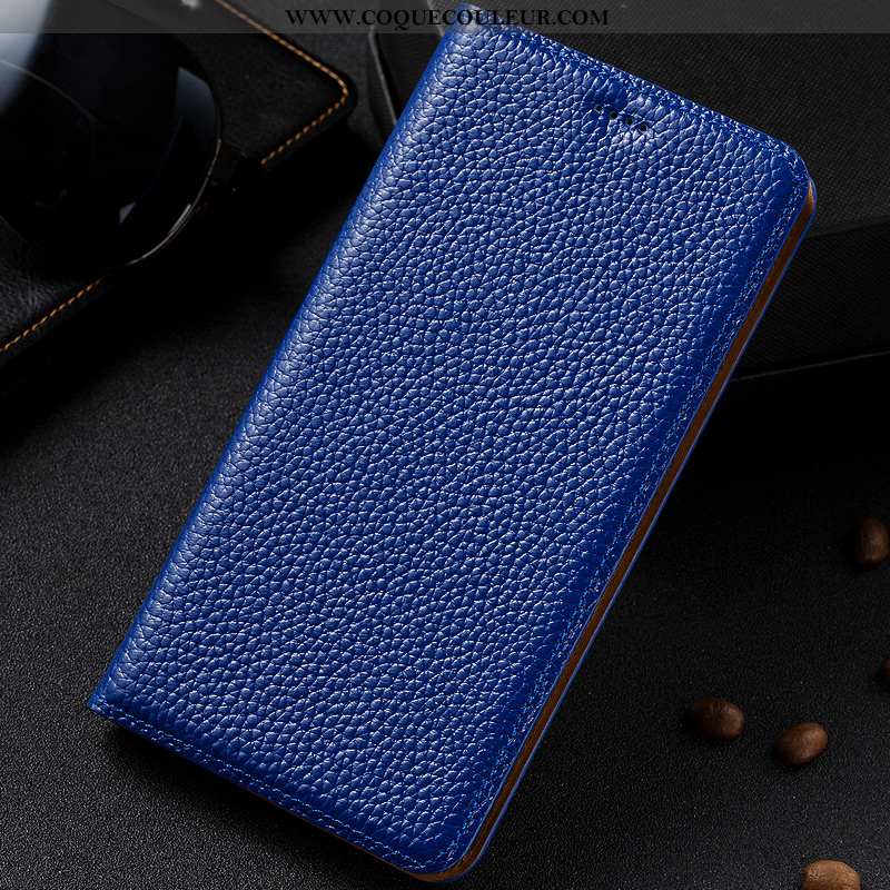 Étui Lg Q6 Modèle Fleurie Téléphone Portable Housse, Coque Lg Q6 Protection Tout Compris Bleu