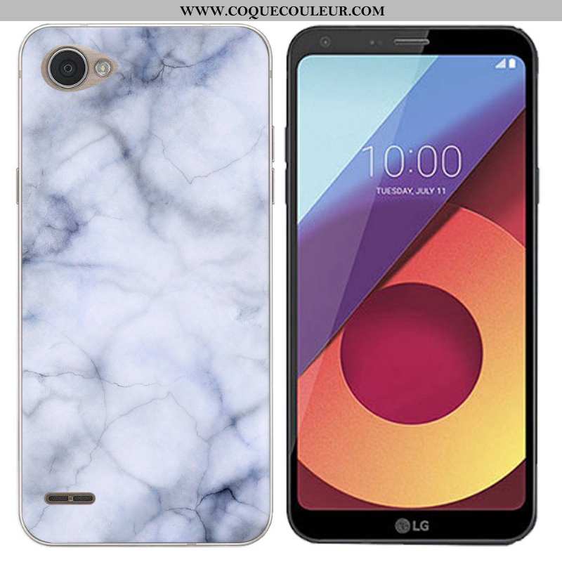 Étui Lg Q6 Créatif Téléphone Portable Gris, Coque Lg Q6 Silicone Rose Noir