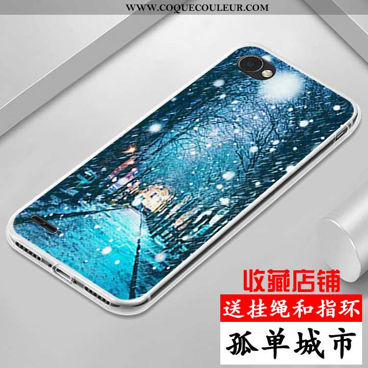 Housse Lg Q6 Coque En Silicone Étui Incassable, Lg Q6 Protection Violet