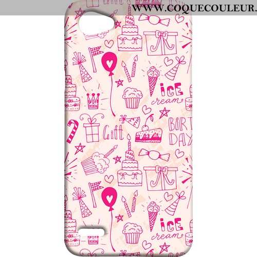 Étui Lg Q6 Délavé En Daim Doux Étui, Coque Lg Q6 Téléphone Portable Blanc Blanche