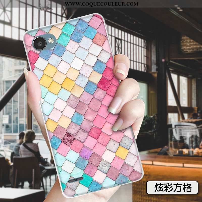 Étui Lg Q6 Charmant Amoureux Étui, Coque Lg Q6 Tendance Verte