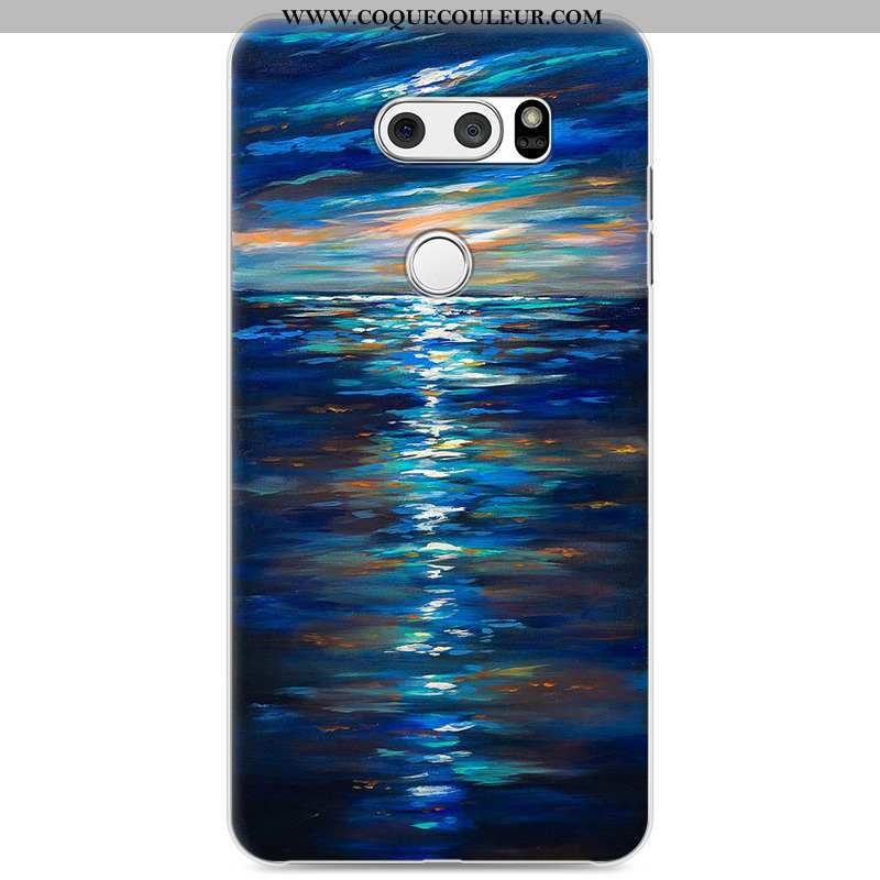 Housse Lg V30 Charmant Étui Protection, Lg V30 Tendance Dessin Animé Gris