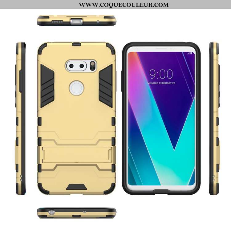 Étui Lg V30 Silicone Téléphone Portable Invisible, Coque Lg V30 Protection Incassable Noir