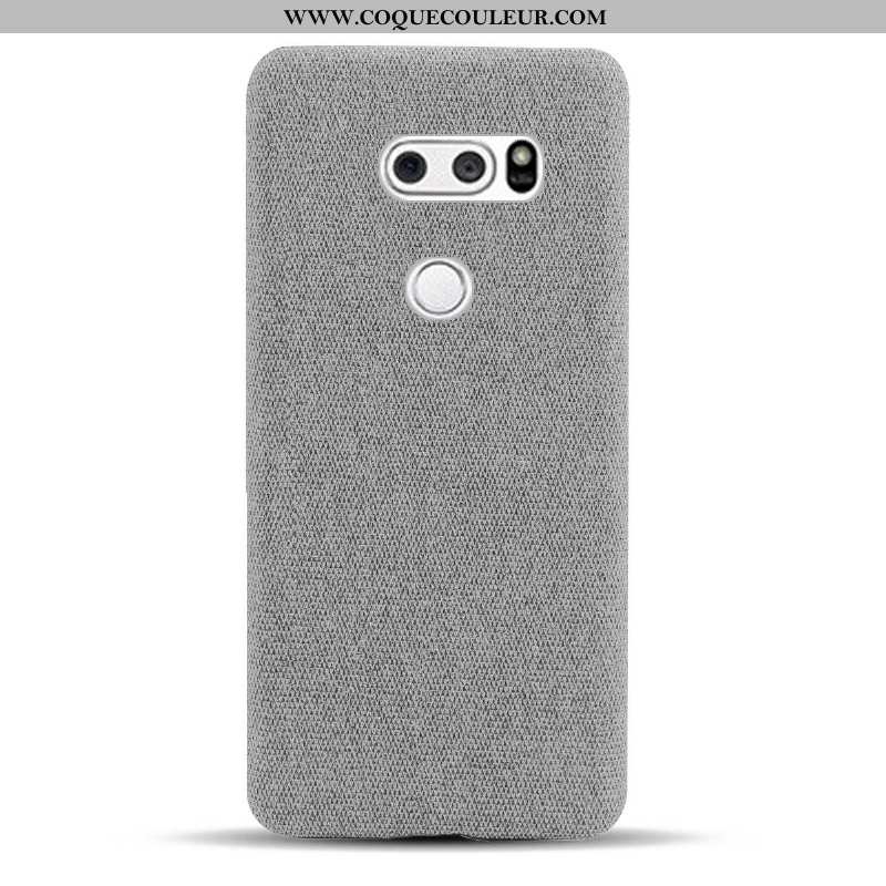 Housse Lg V30 Protection Coque Étui, Étui Lg V30 Légère Simple Gris