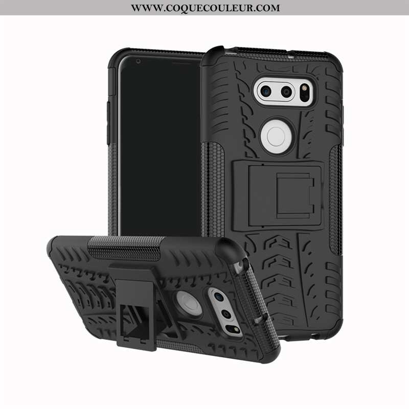 Étui Lg V30 Protection Noir Étui, Coque Lg V30 Créatif Silicone