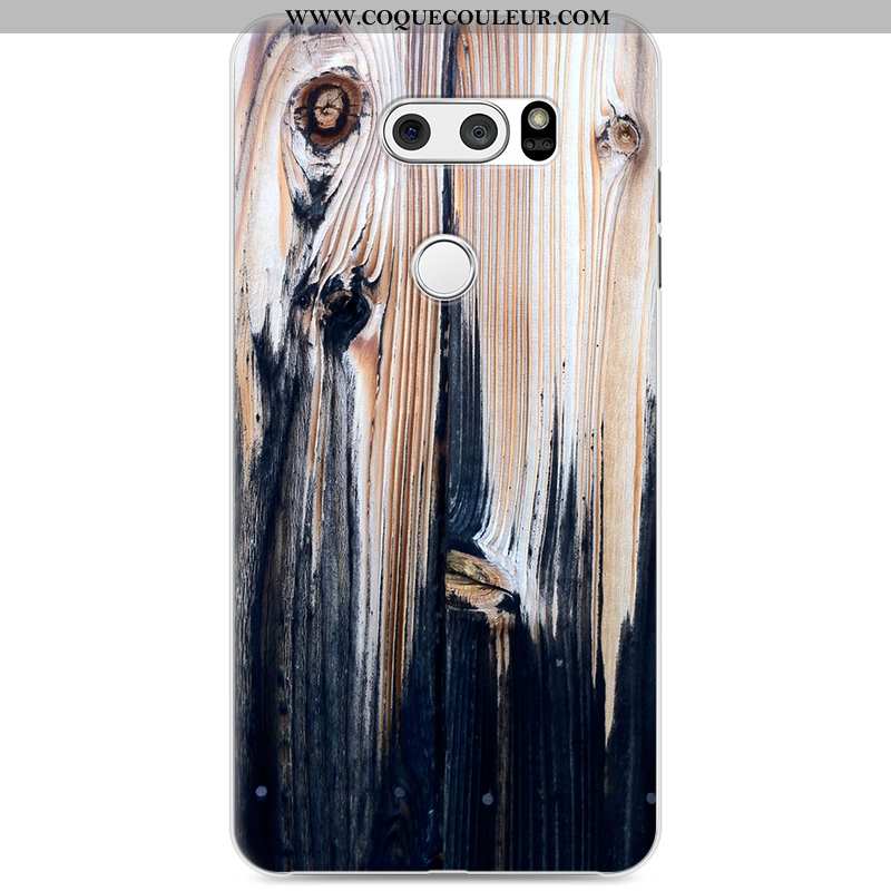 Étui Lg V30 Personnalité Peinture Difficile, Coque Lg V30 Créatif Téléphone Portable Gris