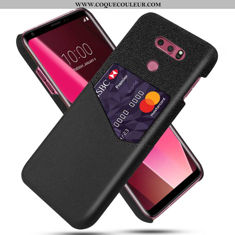 Coque Lg V30 Créatif Protection Gris, Housse Lg V30 Tendance Carte Gris