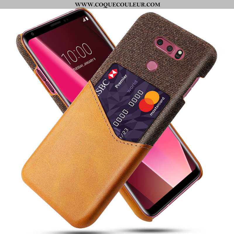 Coque Lg V30 Créatif Protection Gris, Housse Lg V30 Tendance Carte Gris