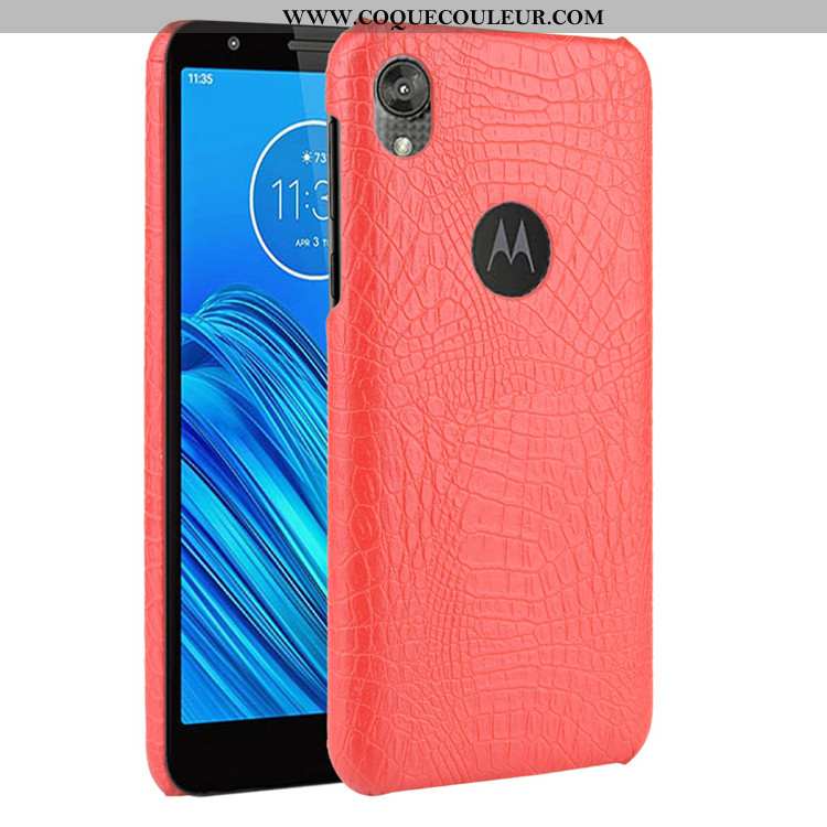 Housse Moto E6 Plus Protection Étui Noir, Moto E6 Plus Tendance Modèle Fleurie Noir