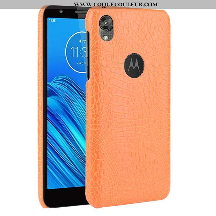 Housse Moto E6 Plus Protection Étui Noir, Moto E6 Plus Tendance Modèle Fleurie Noir