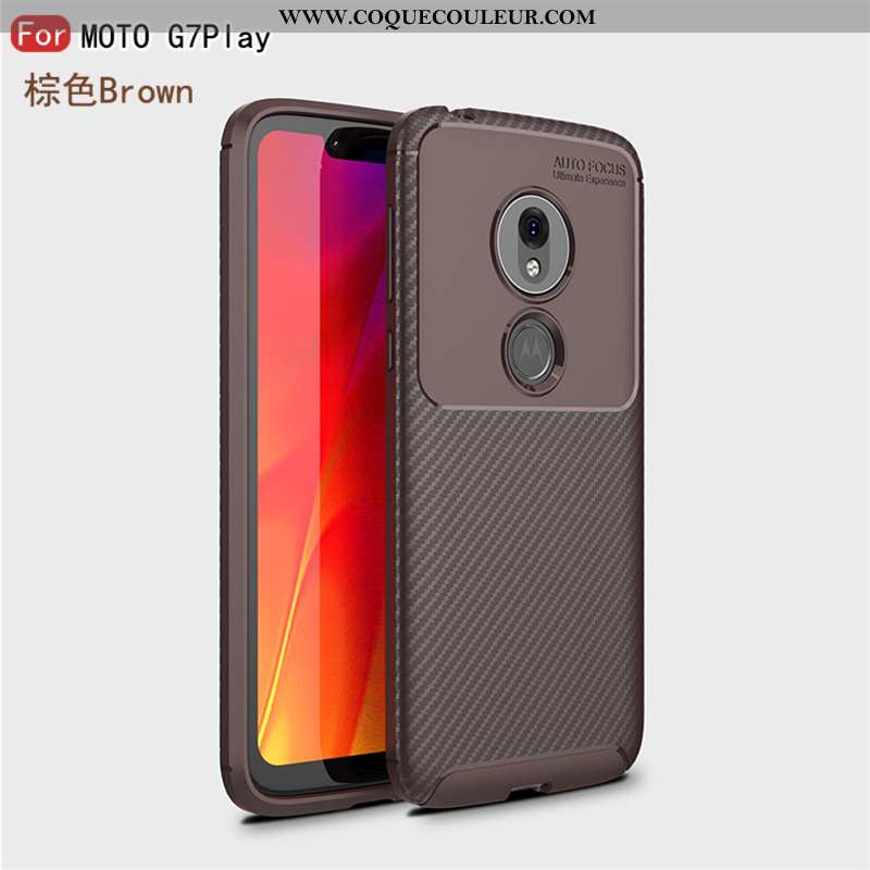 Housse Moto G7 Play Tendance Créatif Téléphone Portable, Étui Moto G7 Play Fluide Doux Personnalité 