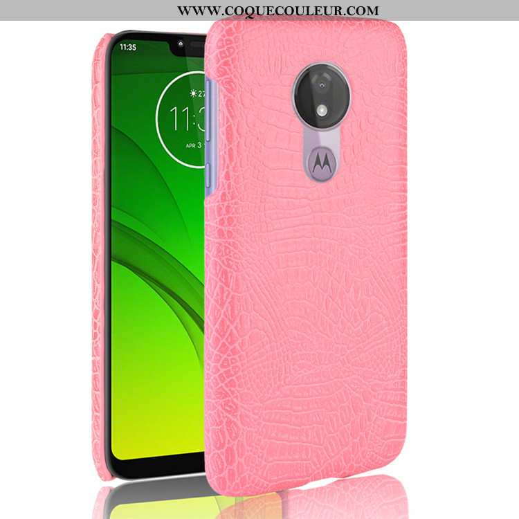 Housse Moto G7 Power Créatif Téléphone Portable Coque, Étui Moto G7 Power Modèle Fleurie Noir