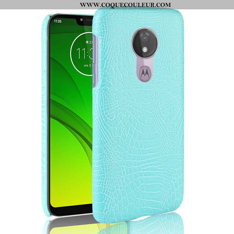 Housse Moto G7 Power Créatif Téléphone Portable Coque, Étui Moto G7 Power Modèle Fleurie Noir