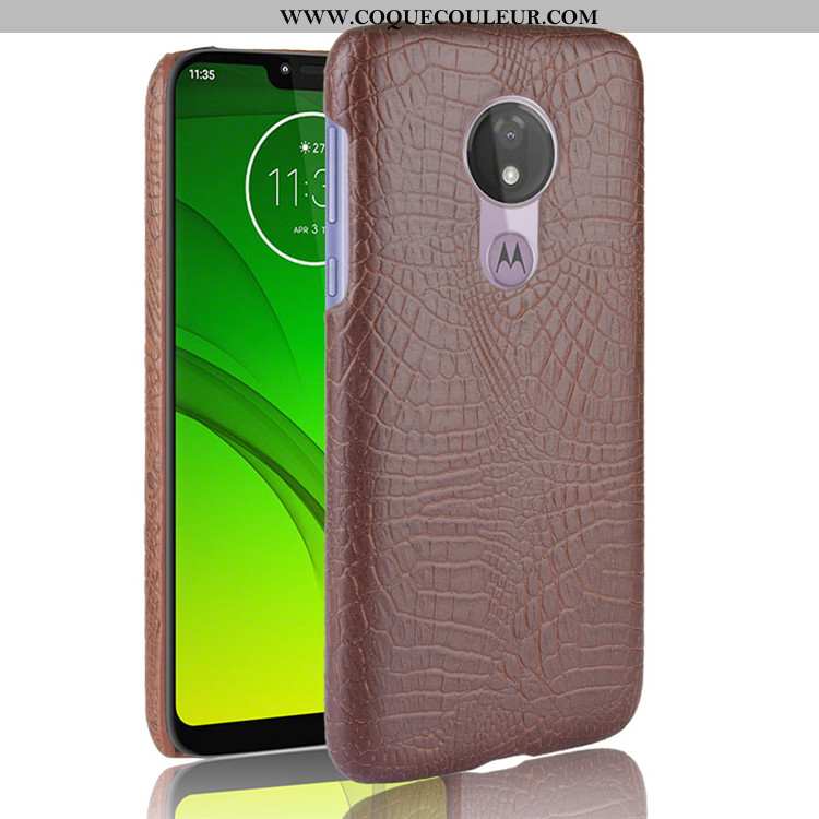 Housse Moto G7 Power Créatif Téléphone Portable Coque, Étui Moto G7 Power Modèle Fleurie Noir