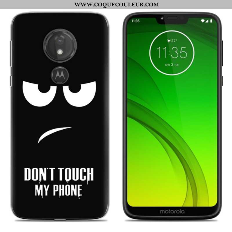 Étui Moto G7 Power Créatif Europe Étui, Coque Moto G7 Power Tendance Téléphone Portable Bleu